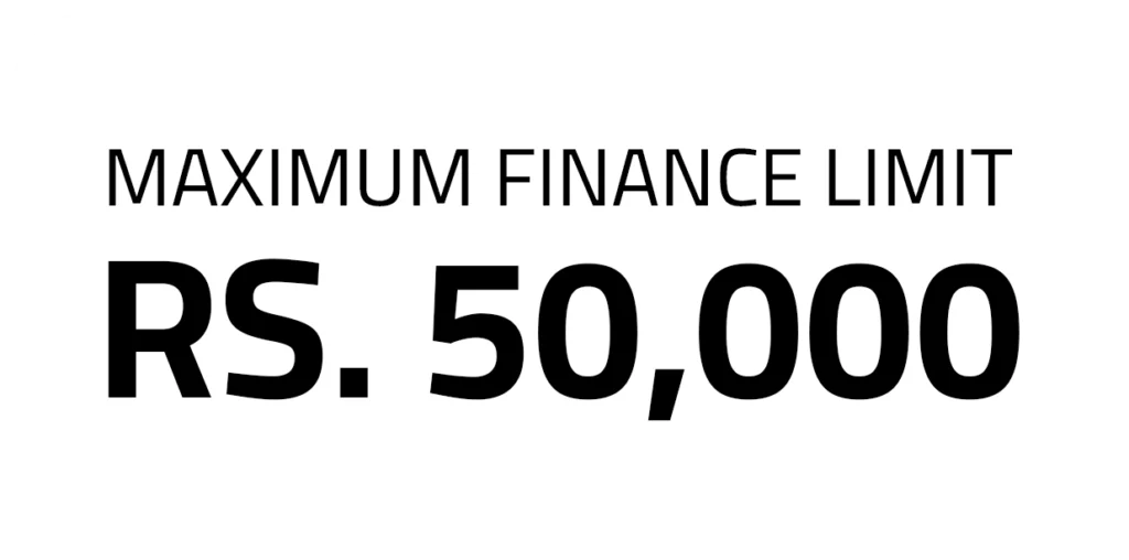 Maximum Finance Limit