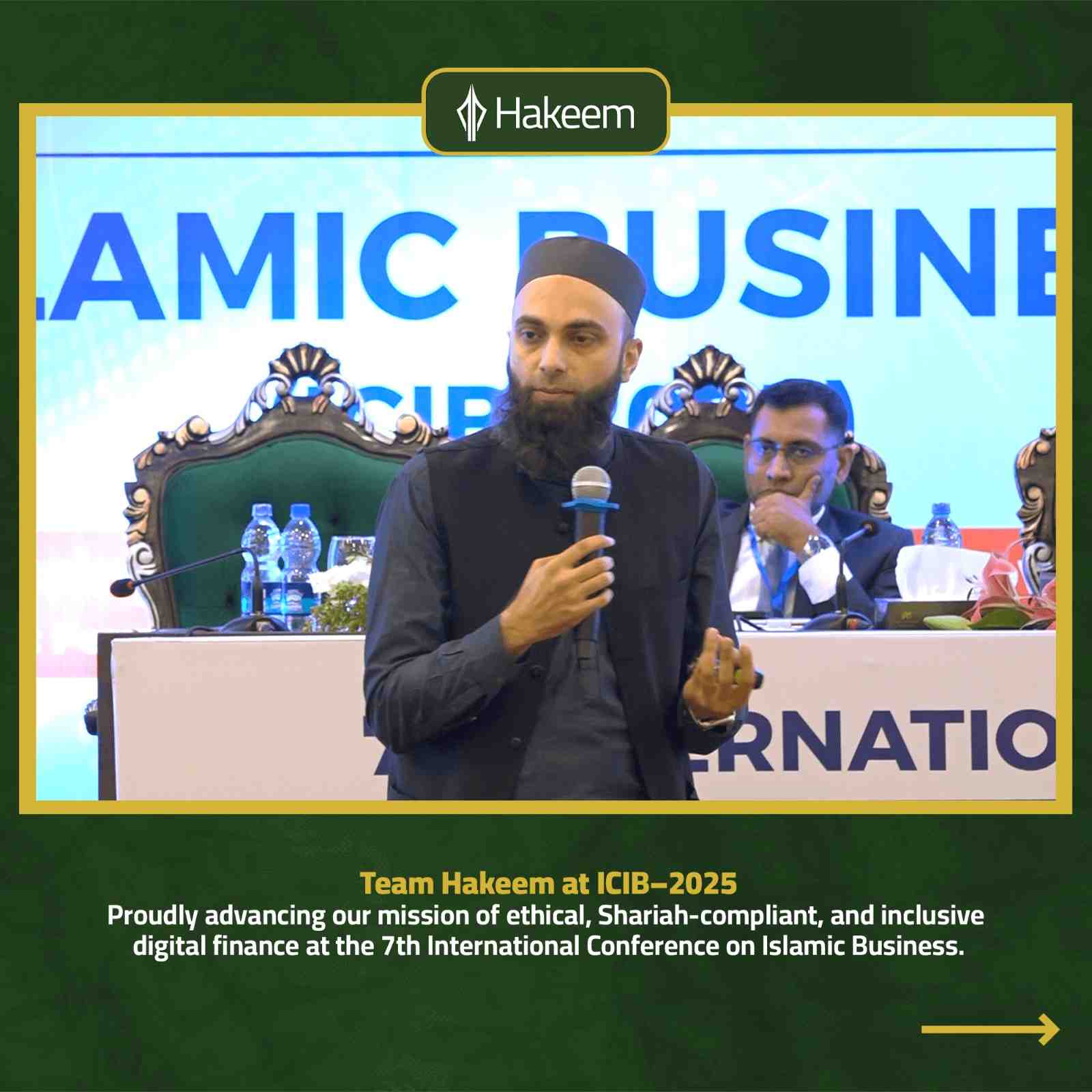 Mufti Osama Giving Speech at ICIB